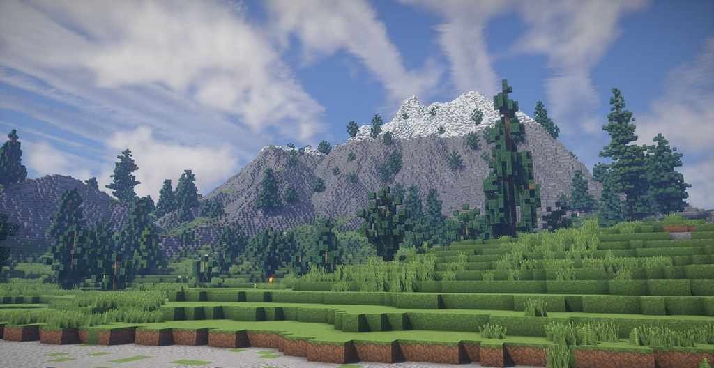Настройки шейдеров в меню Minecraft с выбором разных пресетов
