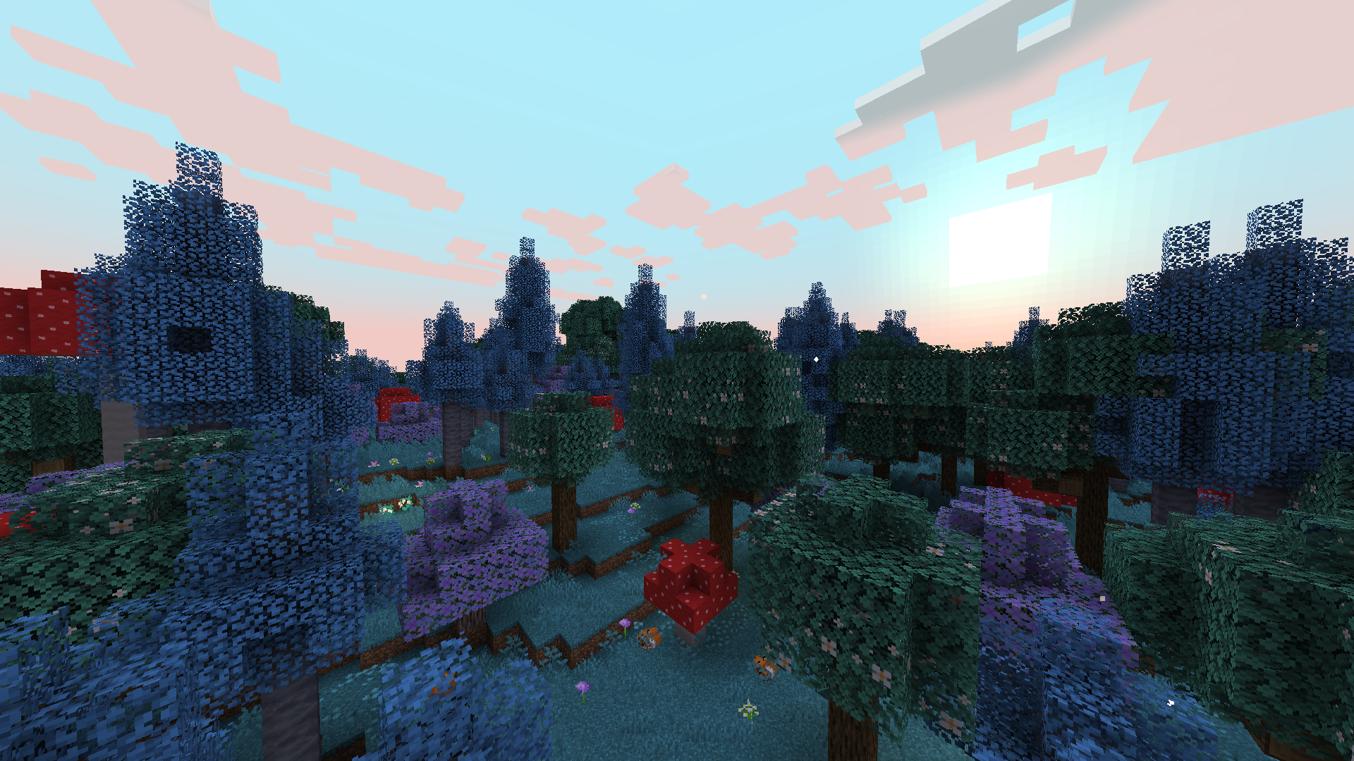 Интерфейс верстака в Minecraft с рецептами крафта
