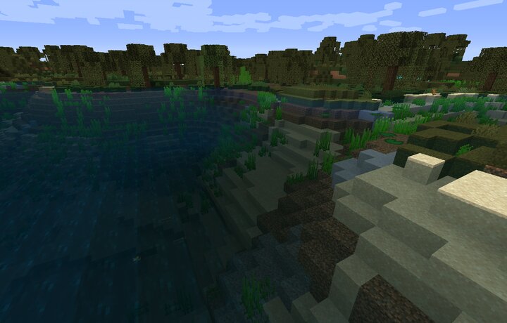 Реалистичный шейдер для Minecraft с красивым освещением и тенями