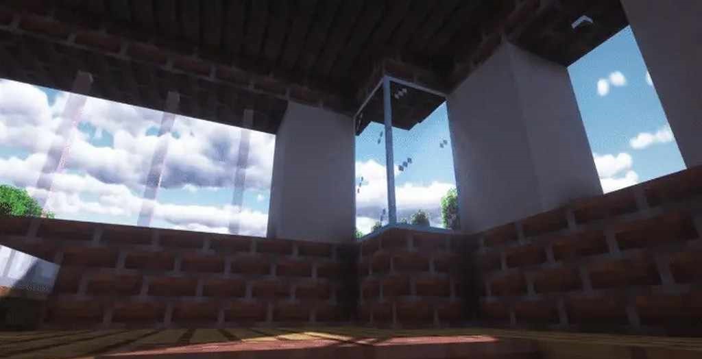 Сравнение обычного Minecraft и с шейдерами Sunflawer: разница в освещении и тенях