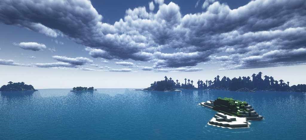 Подводный мир с шейдерами Sunflawer: прозрачная вода и красивые блики