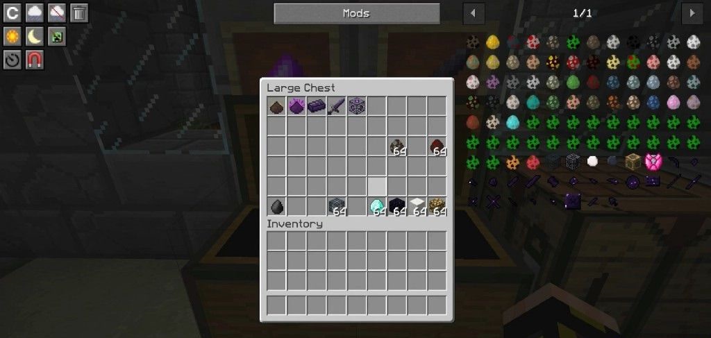 Ферма зомби с использованием мода Soul Shards Respawn в Minecraft