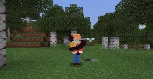 Игровой процесс с модом Jujutsu Kaisen: использование техник в Minecraft