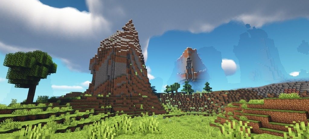 Реалистичные текстуры травы и листвы в AstraLex для Minecraft