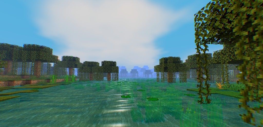 Реалистичное освещение и тени в Minecraft благодаря шейдеру SkyLEX