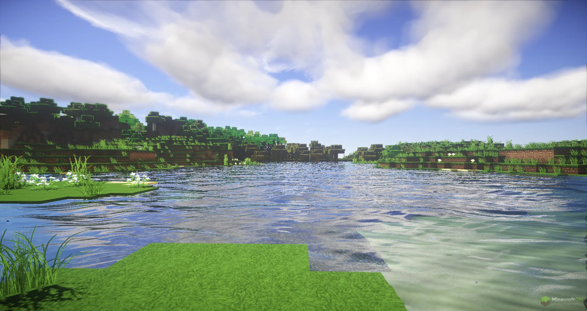 Скриншот мультиплеера Minecraft с игроками на сервере