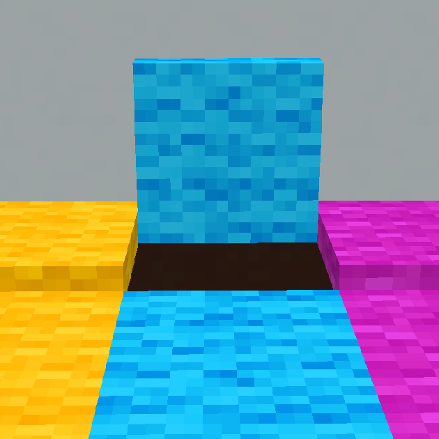 Анимация работы ковра-люка в Minecraft: открытие и закрытие скрытого прохода