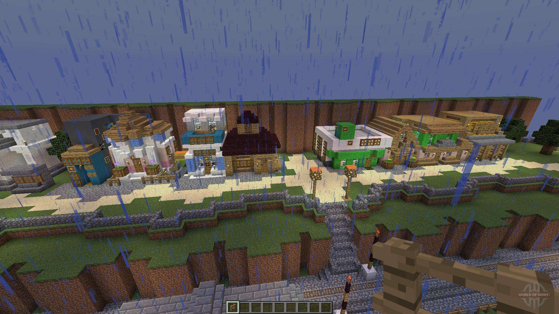 Игрок использует верстак для создания меча и брони в Minecraft