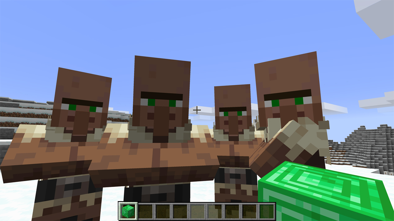 Мод на драконов в Minecraft: огромный огнедышащий дракон в полёте
