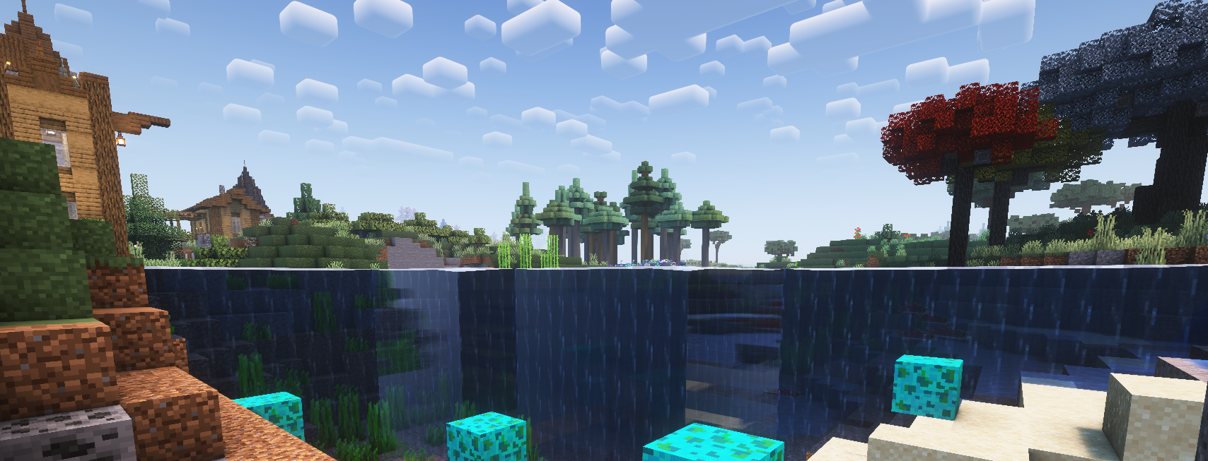Крафт улучшенных губок в Minecraft с модом Permanent Sponges