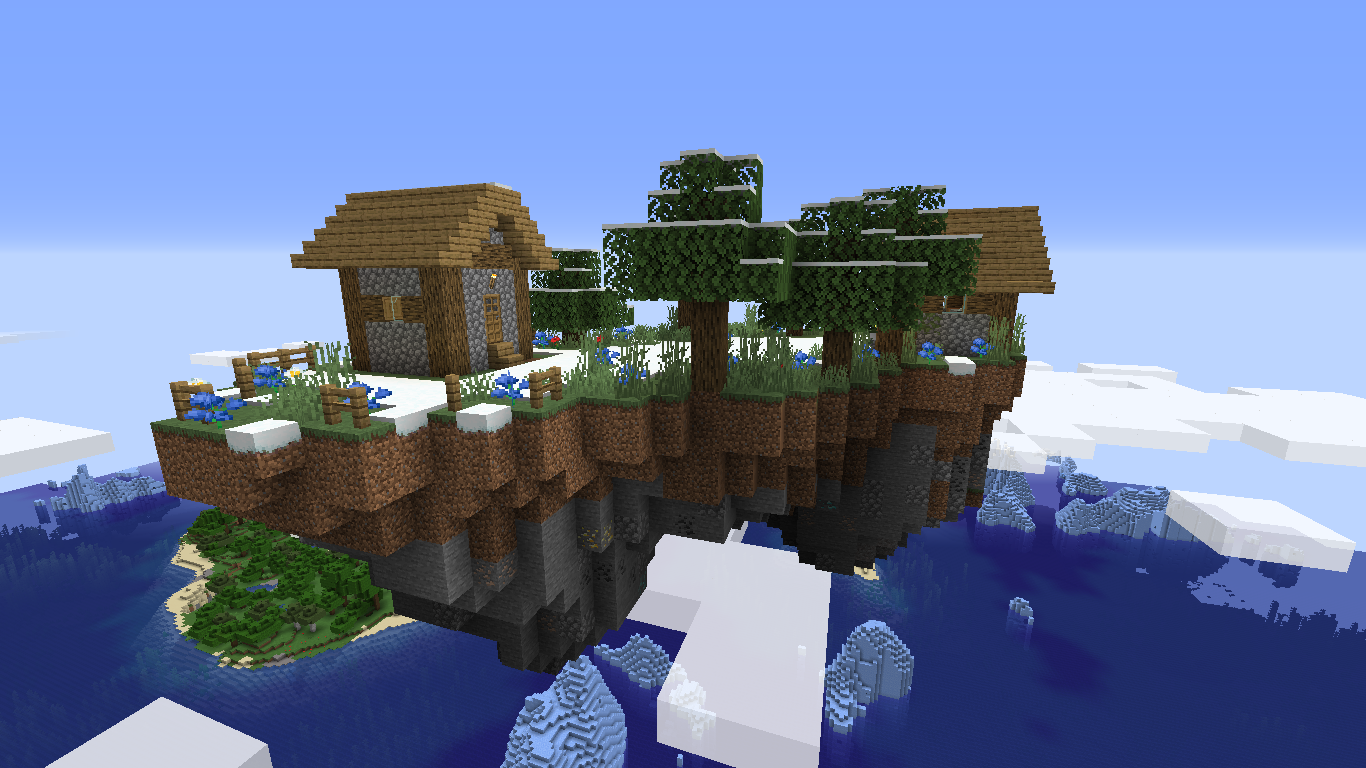 Разнообразие биомов Minecraft: пустыня, лес и снежные горы