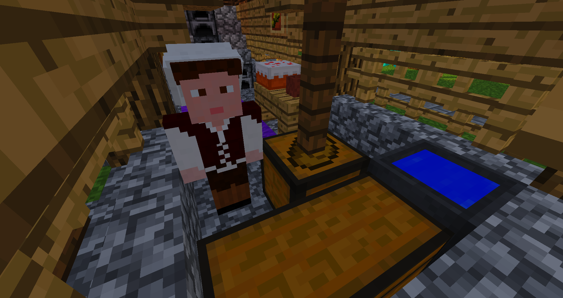 Крупный город в Minecraft с небоскрёбами и дорогами