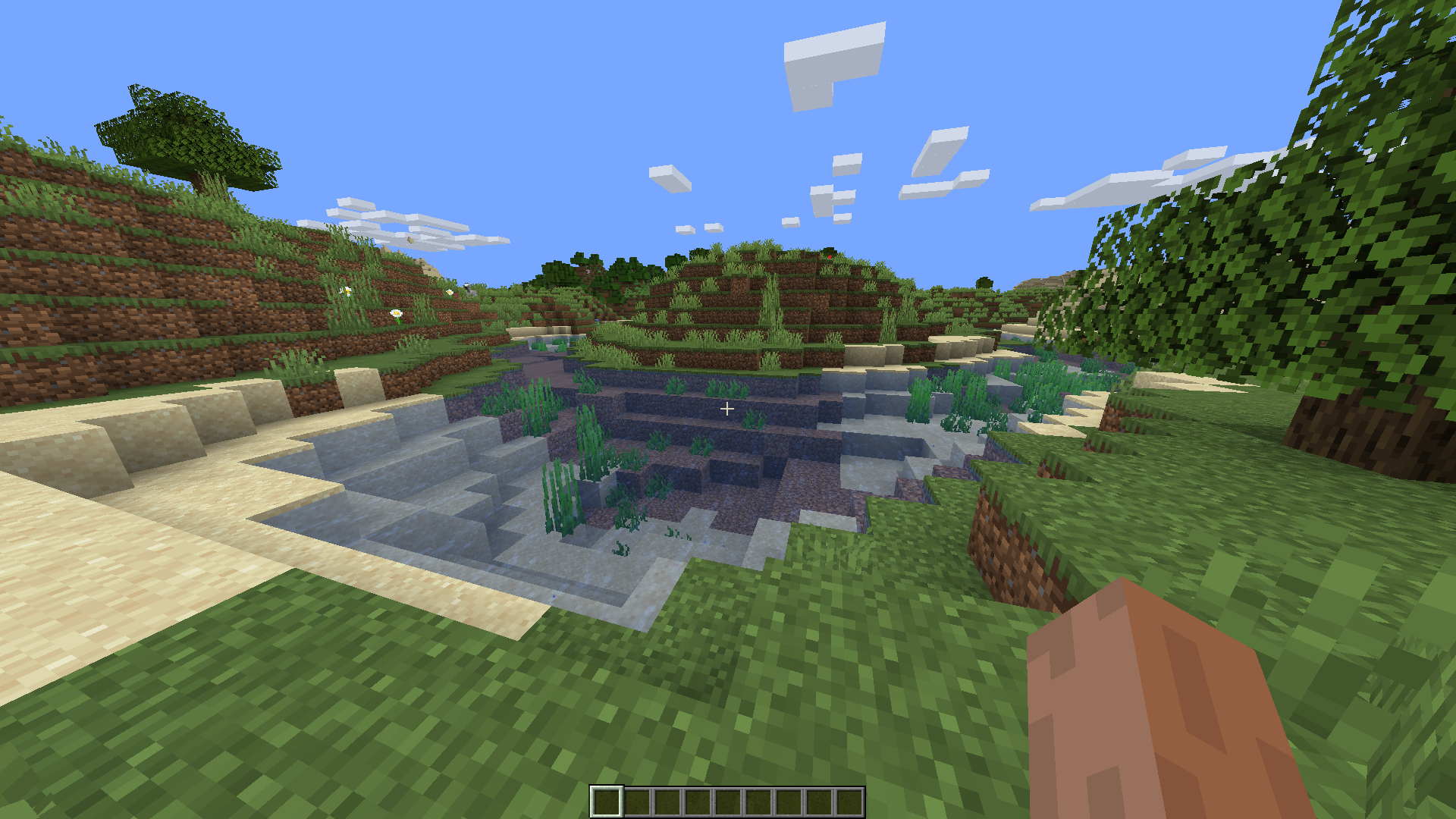 Разнообразие биомов в Minecraft: лес, пустыня и горы