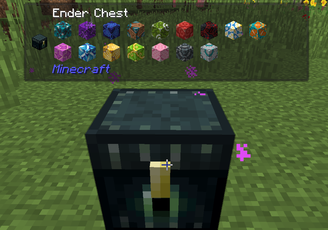 Игроки на сервере Minecraft в режиме PvP с разноцветной броней