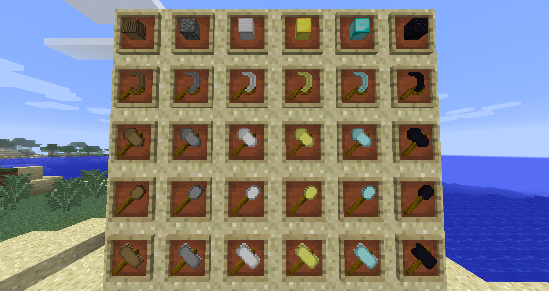 Новые блоки и мобы из последних обновлений Minecraft