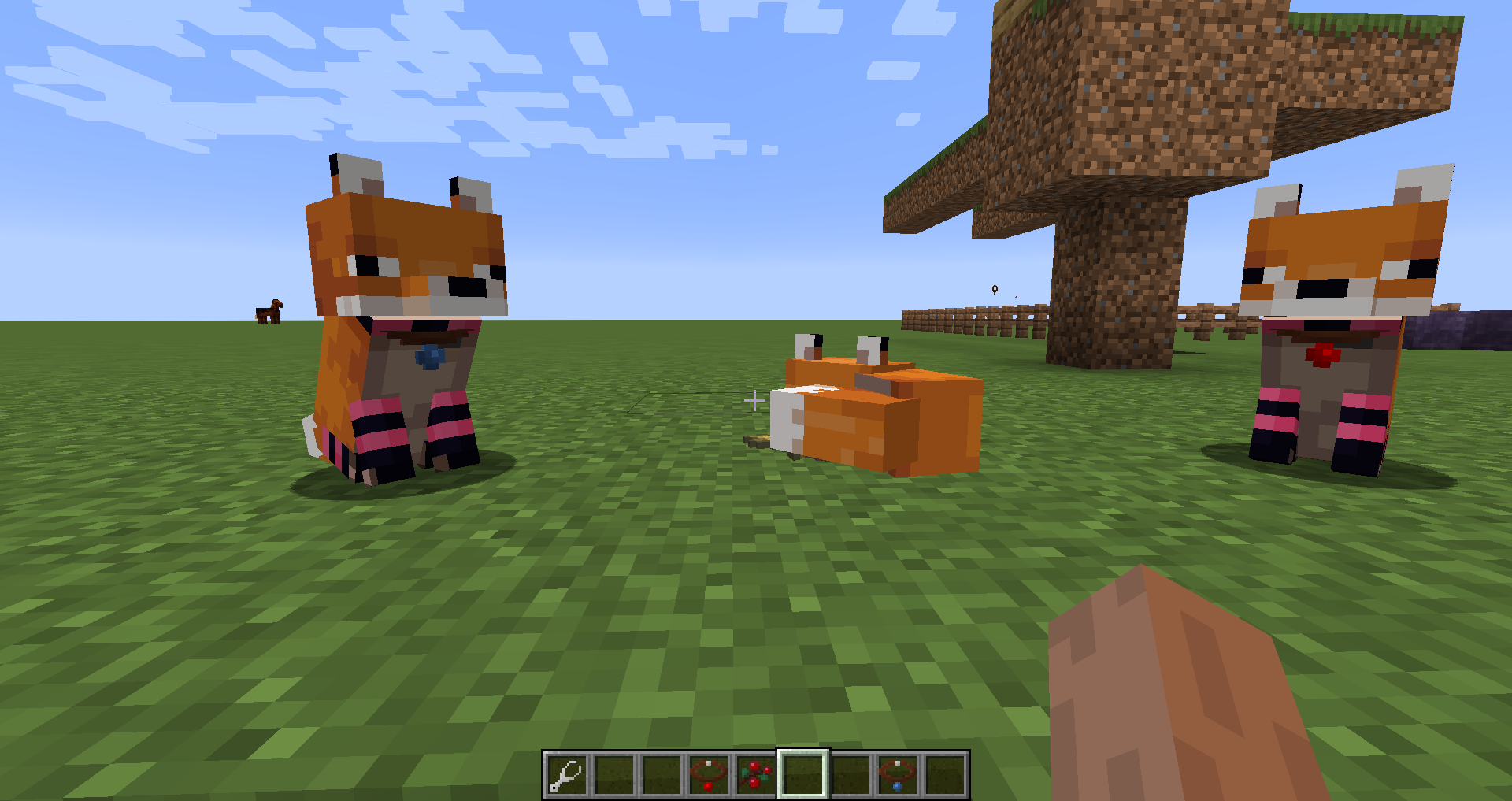 Интерфейс верстака в Minecraft с рецептами крафта инструментов и оружия