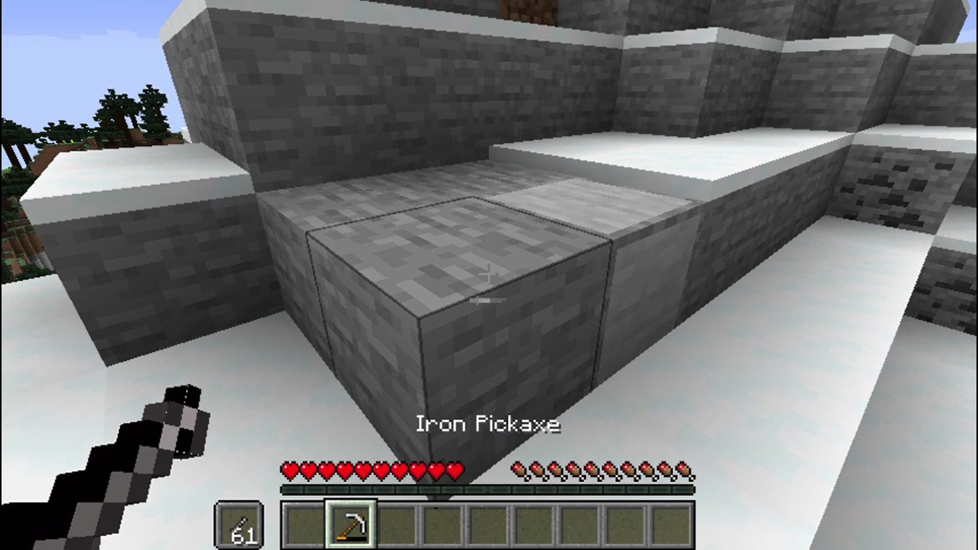 Красивый дом в биоме равнин в Minecraft