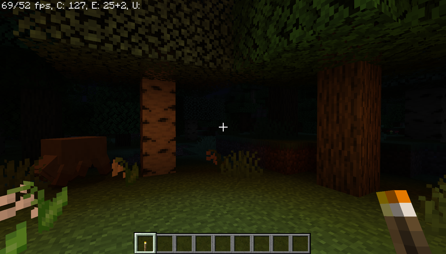Новые археологические находки в Minecraft при раскопках кисточкой