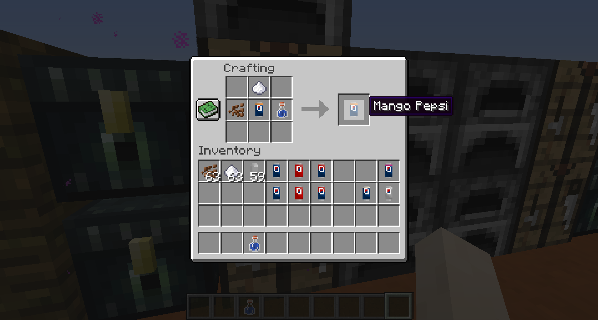 Сравнение обычного мира Minecraft и мира с установленными графическими модами