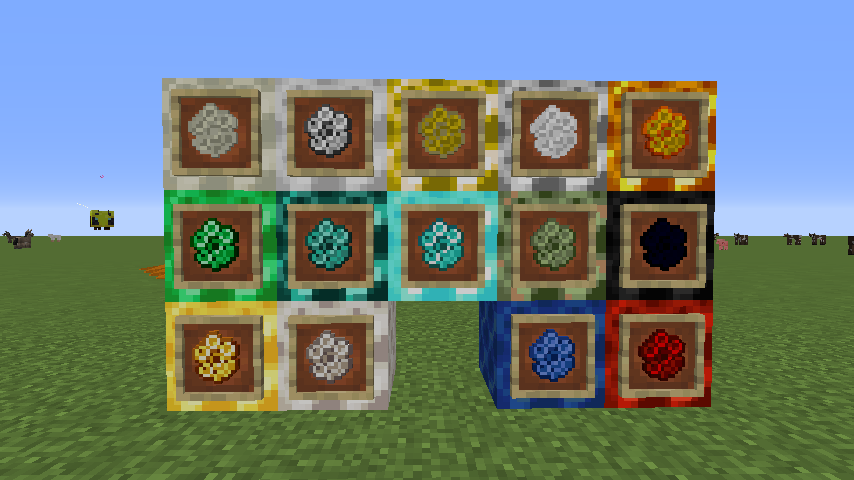 Разнообразие пчёл в моде Productive Bees для Minecraft 1.19.3