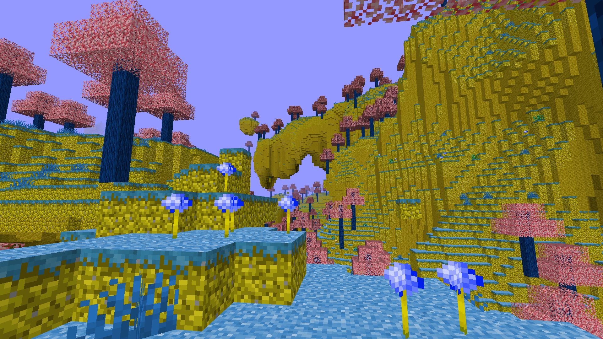 Новый бамбуковый биом в Minecraft с пандами и уникальными деревьями