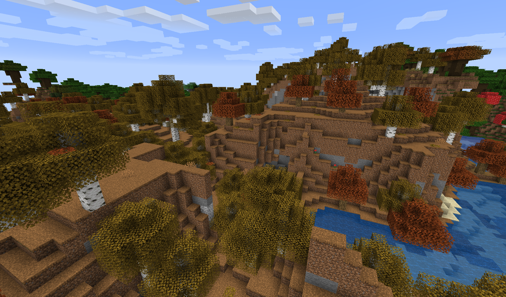 Новые пещеры в Minecraft после обновления Caves & Cliffs