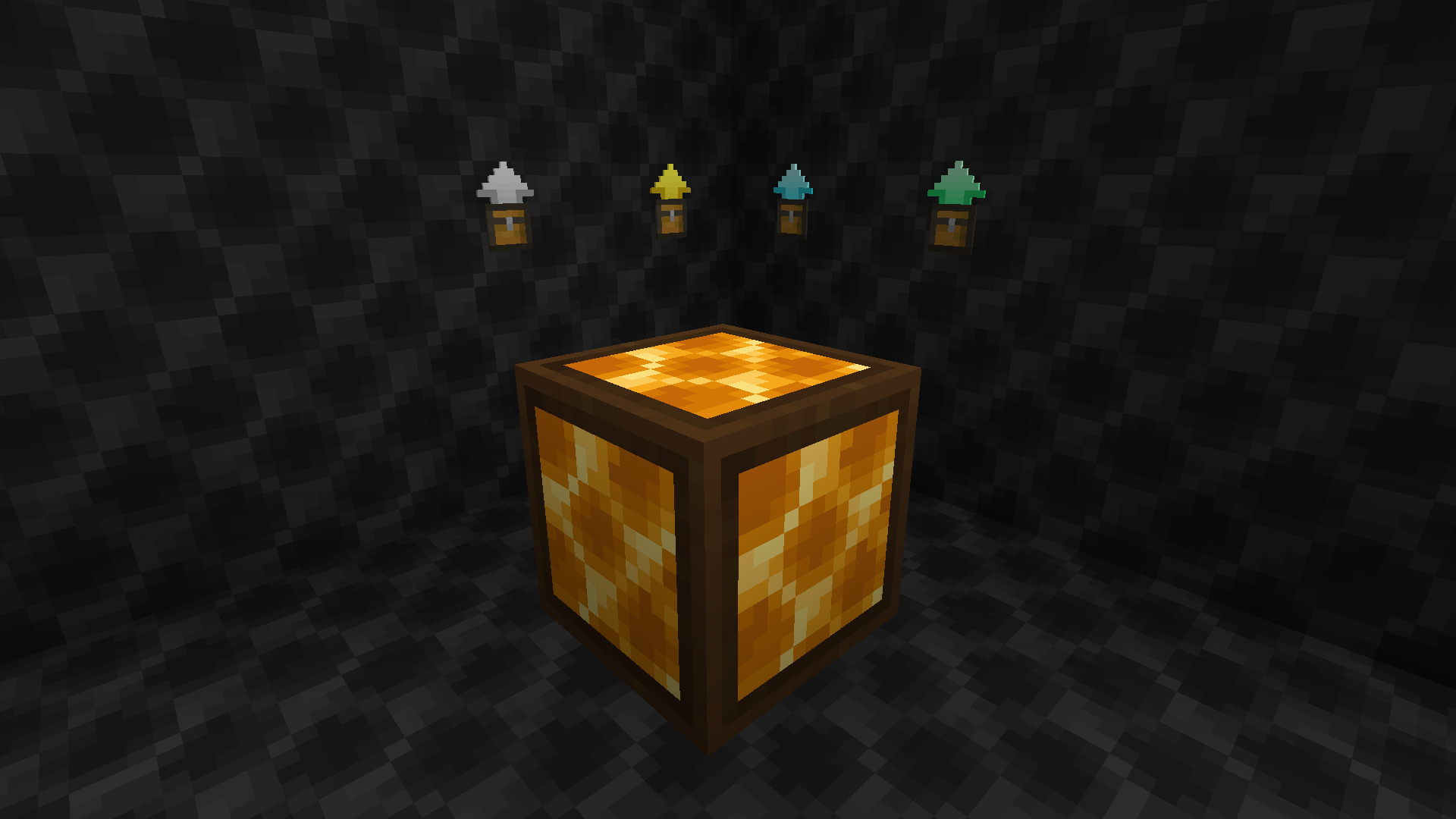 Игроки на сервере Minecraft в режиме PvP сражения