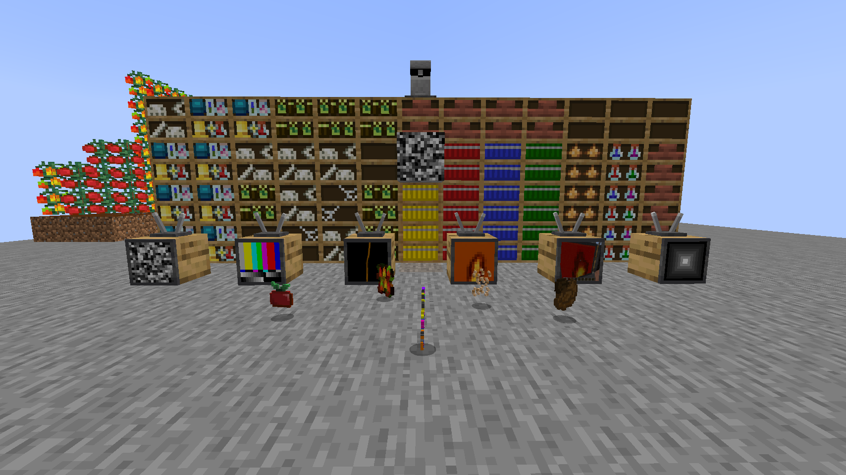 Разнообразие биомов в Minecraft: лес, пустыня, горы и океан