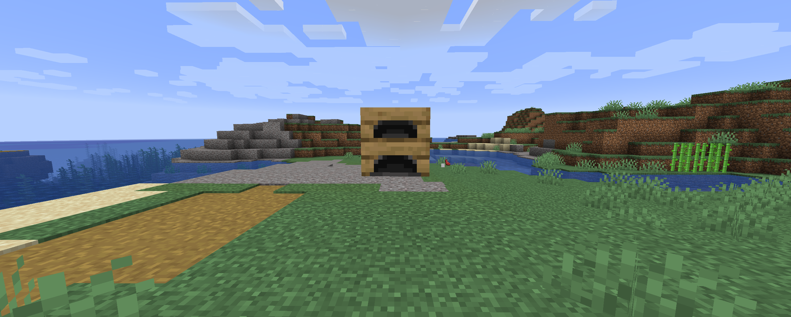 Пример крафта деревянных инструментов и мебели в Minecraft