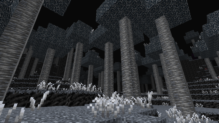 Красивый дом в биоме тайги в Minecraft
