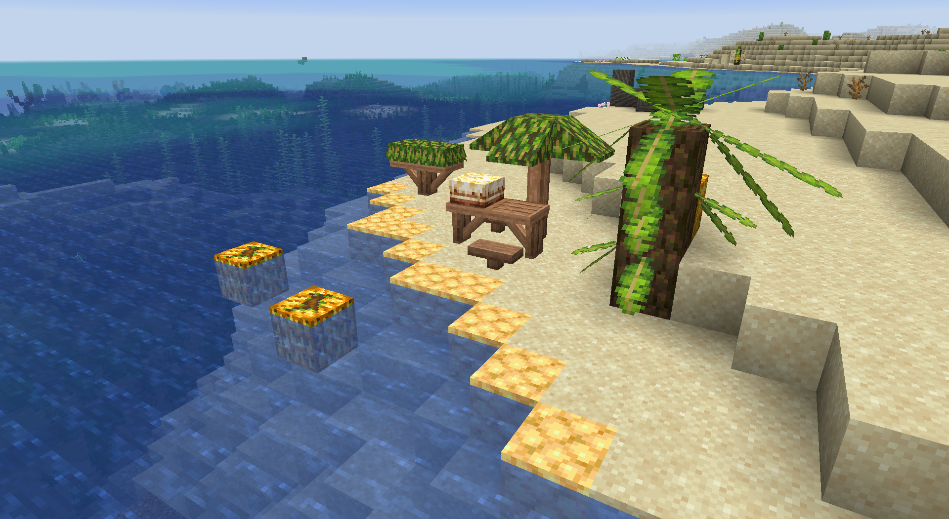 Разнообразие биомов в Minecraft: лес, пустыня и горы