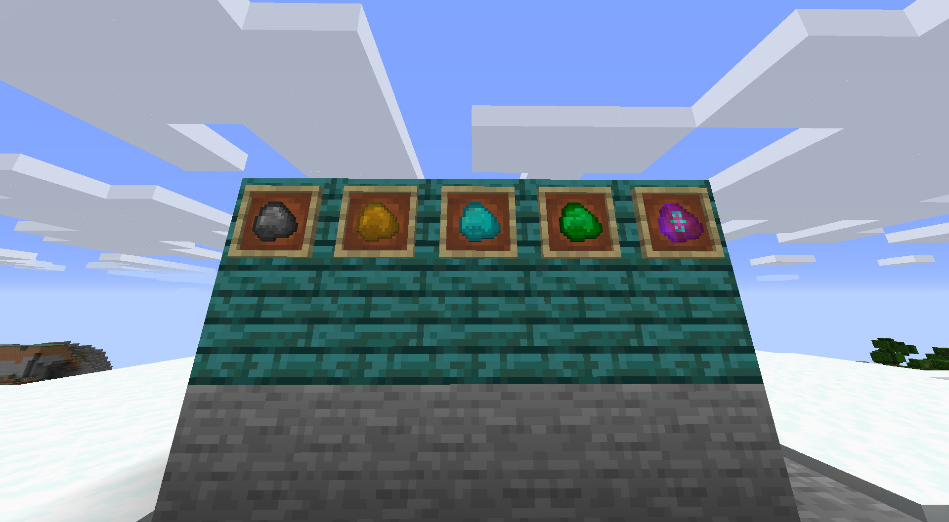 Интерфейс крафта в Minecraft с рецептом деревянной кирки