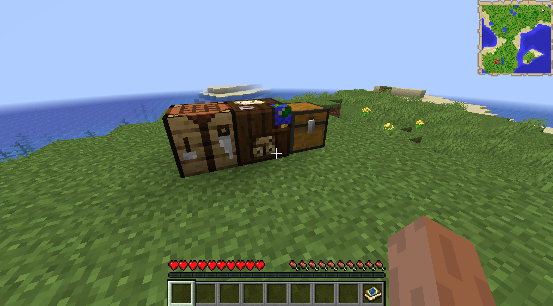 Биомы Minecraft: лес, пустыня и горы