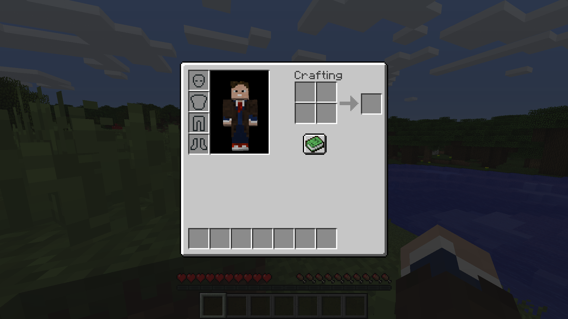 Эпичное сражение с Эндер Драконом в Minecraft