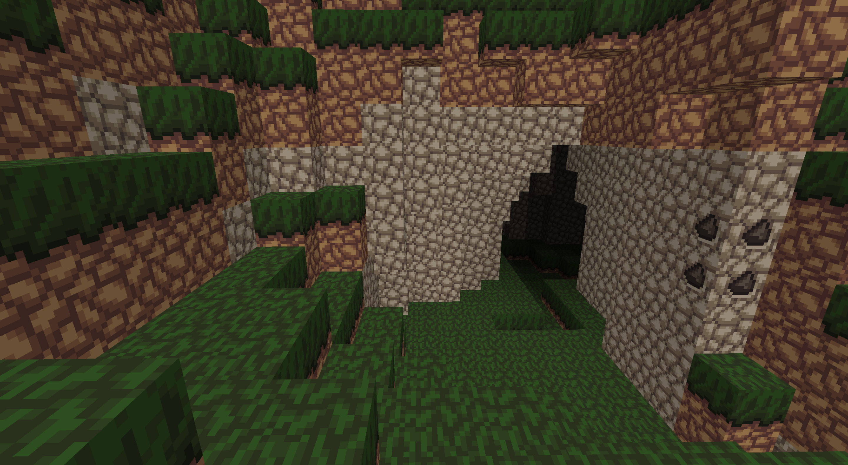 Разнообразие биомов в Minecraft: лес, пустыня и горы