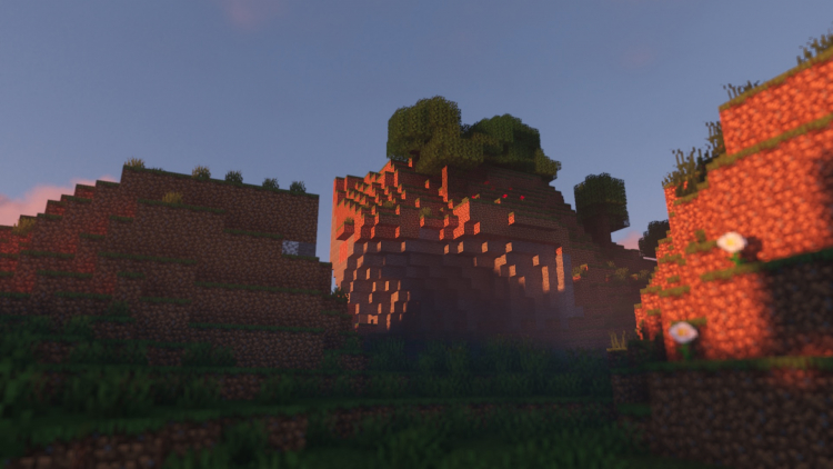 Деревня в Minecraft с жителями, фермами и железными големами