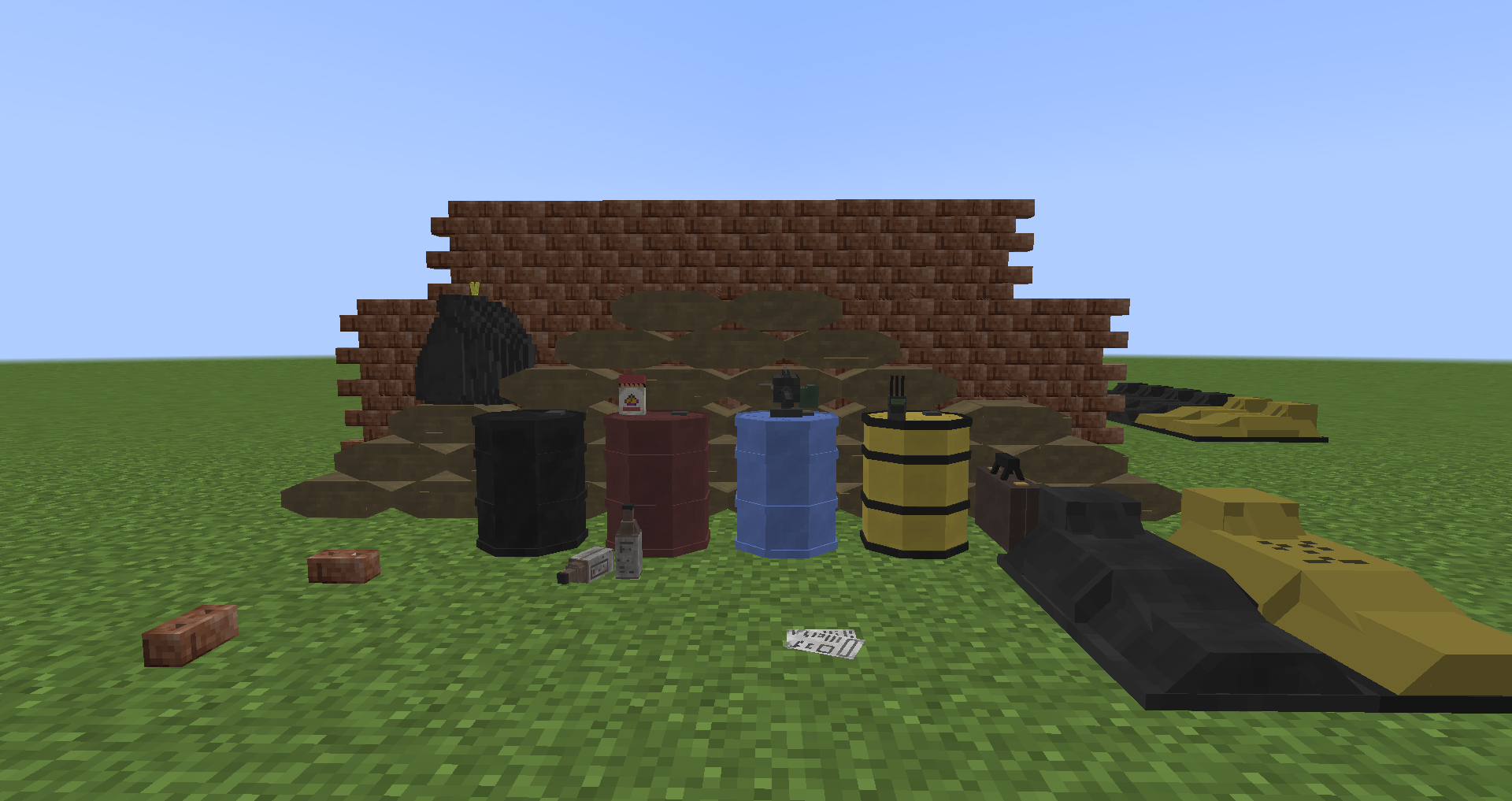 Разнообразие биомов в Minecraft: лес, пустыня и горы