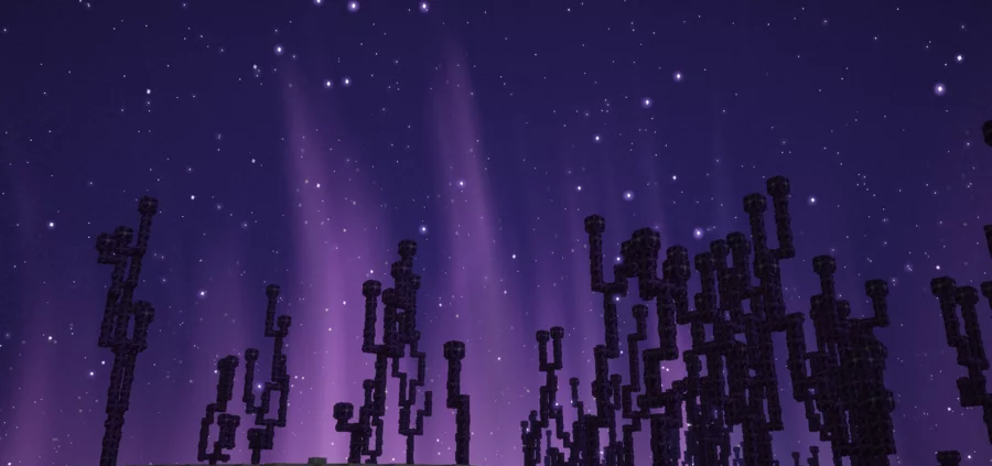 Интерфейс верстака в Minecraft с рецептами крафта