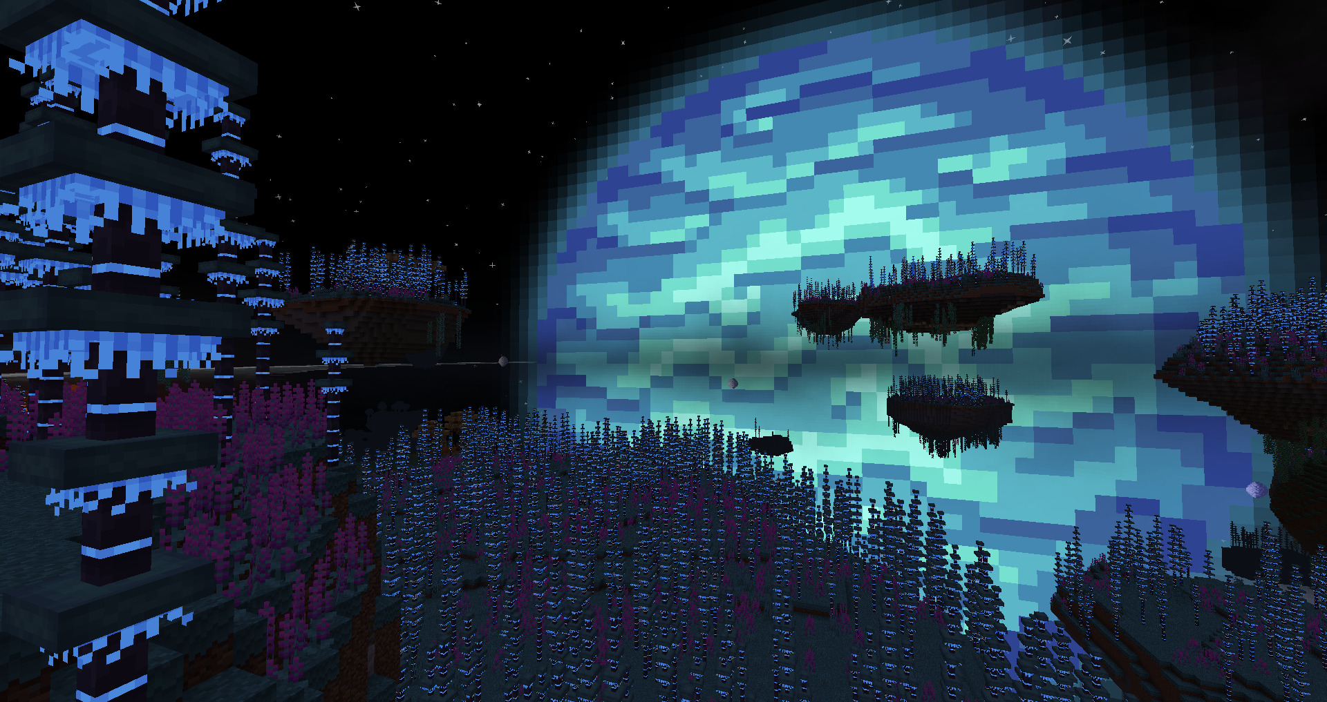 Новые пещеры в Minecraft после обновления Caves & Cliffs