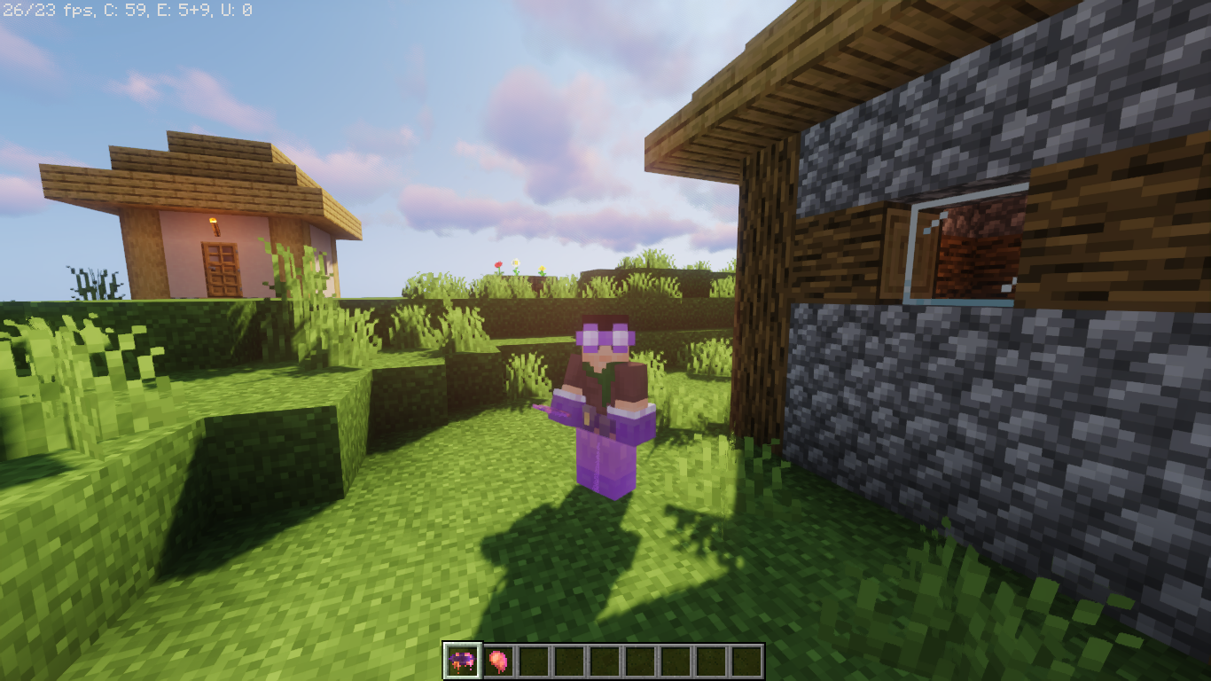 Игрок исследует археологические раскопки в Minecraft 1.20