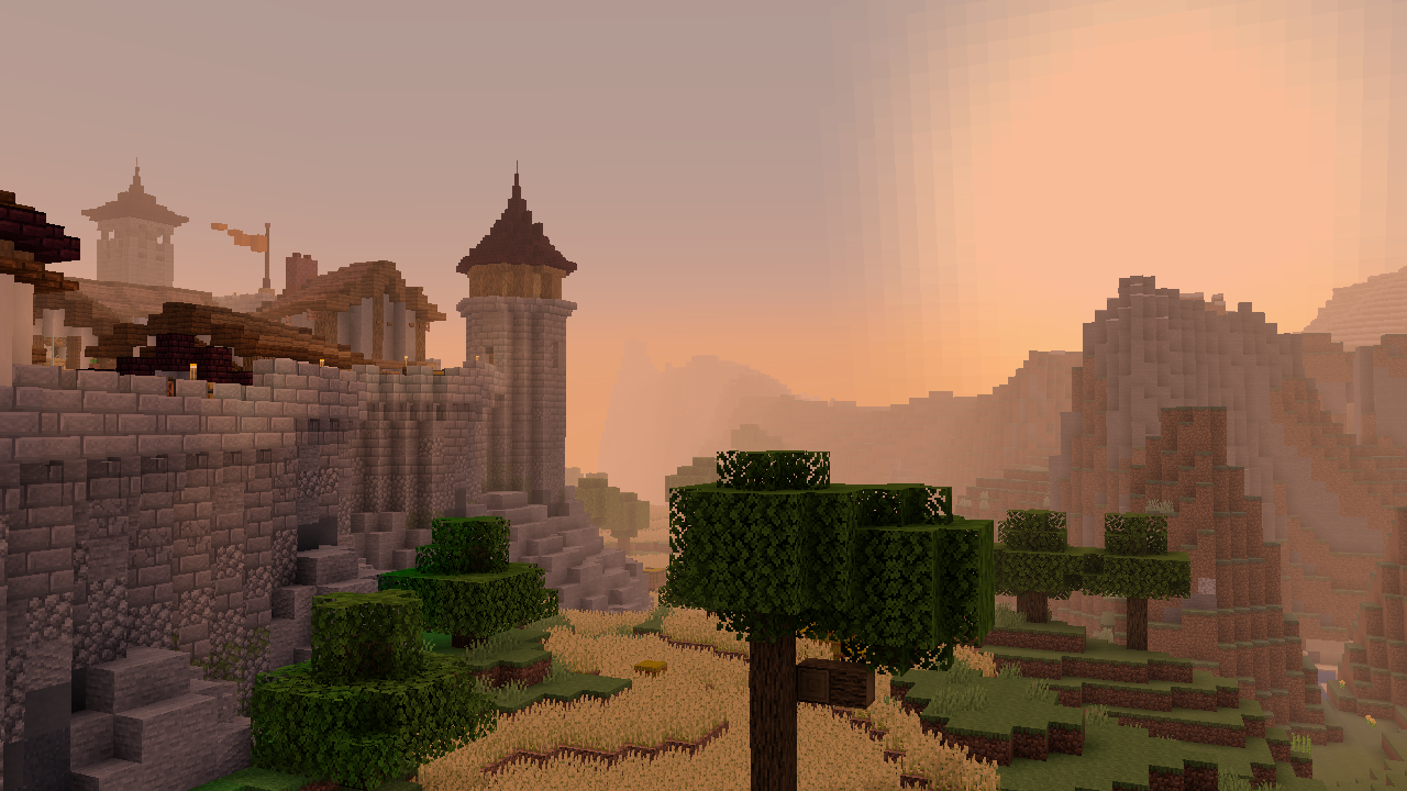 Игрок исследует Нижний мир в Minecraft среди лавы и крепостей