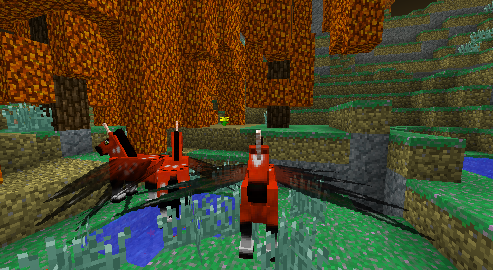Пример крафта в Minecraft: верстак и инструменты