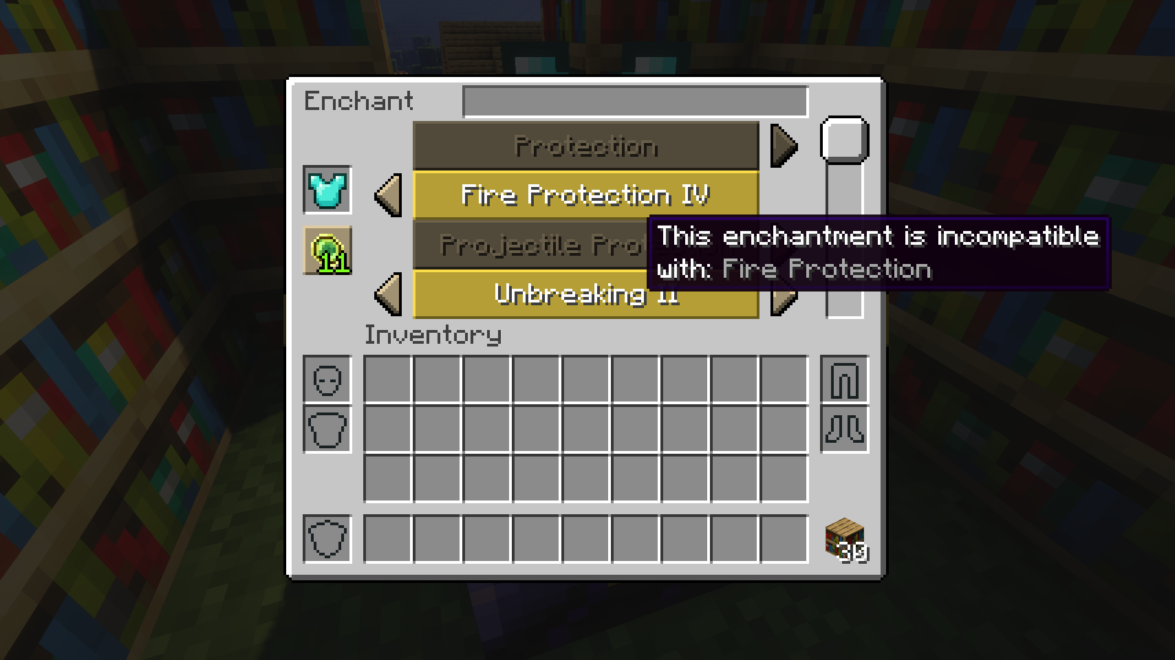Интерфейс крафта в Minecraft с рецептами печи, компаса и удочки