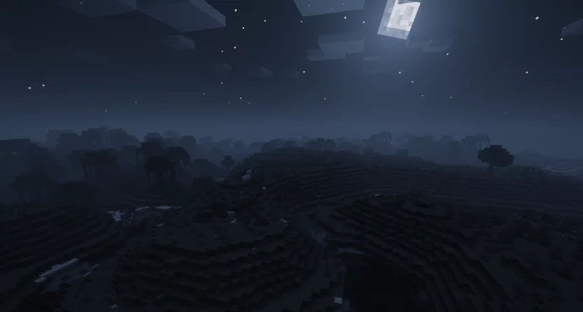 Сервер Minecraft с множеством игроков, строящих город в мультиплеере