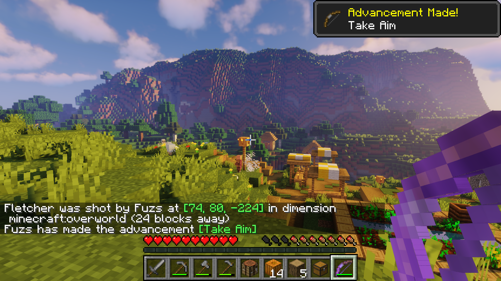 Разнообразие биомов в Minecraft: лес, пустыня и горы
