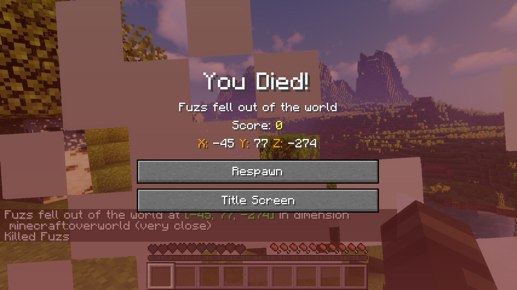 Игроки сражаются с драконом Края в Minecraft