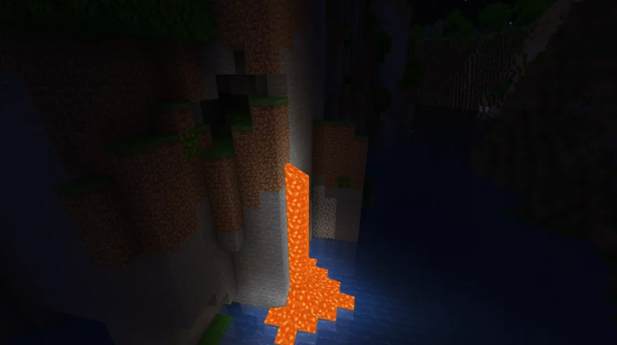Пример работы мода Create с движущимися механизмами в Minecraft