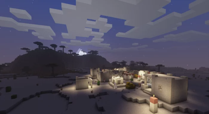 Сложная редстоун-схема в Minecraft с повторителями, факелами и поршнями
