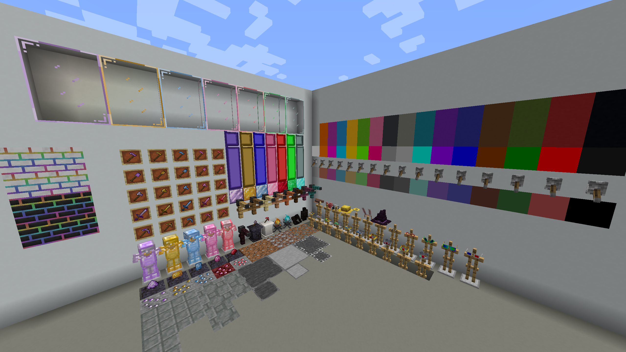 Разнообразие биомов в Minecraft: лес, пустыня и горы