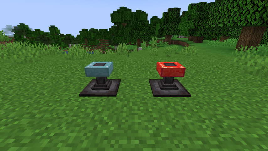 Пример защищённой территории в Minecraft с помощью мода Claim Chunk